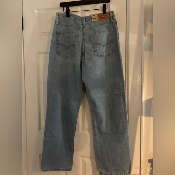 Levi's 94’ Baggy Women's Light Blue Straight Leg Jeans - Picture 7 of 11